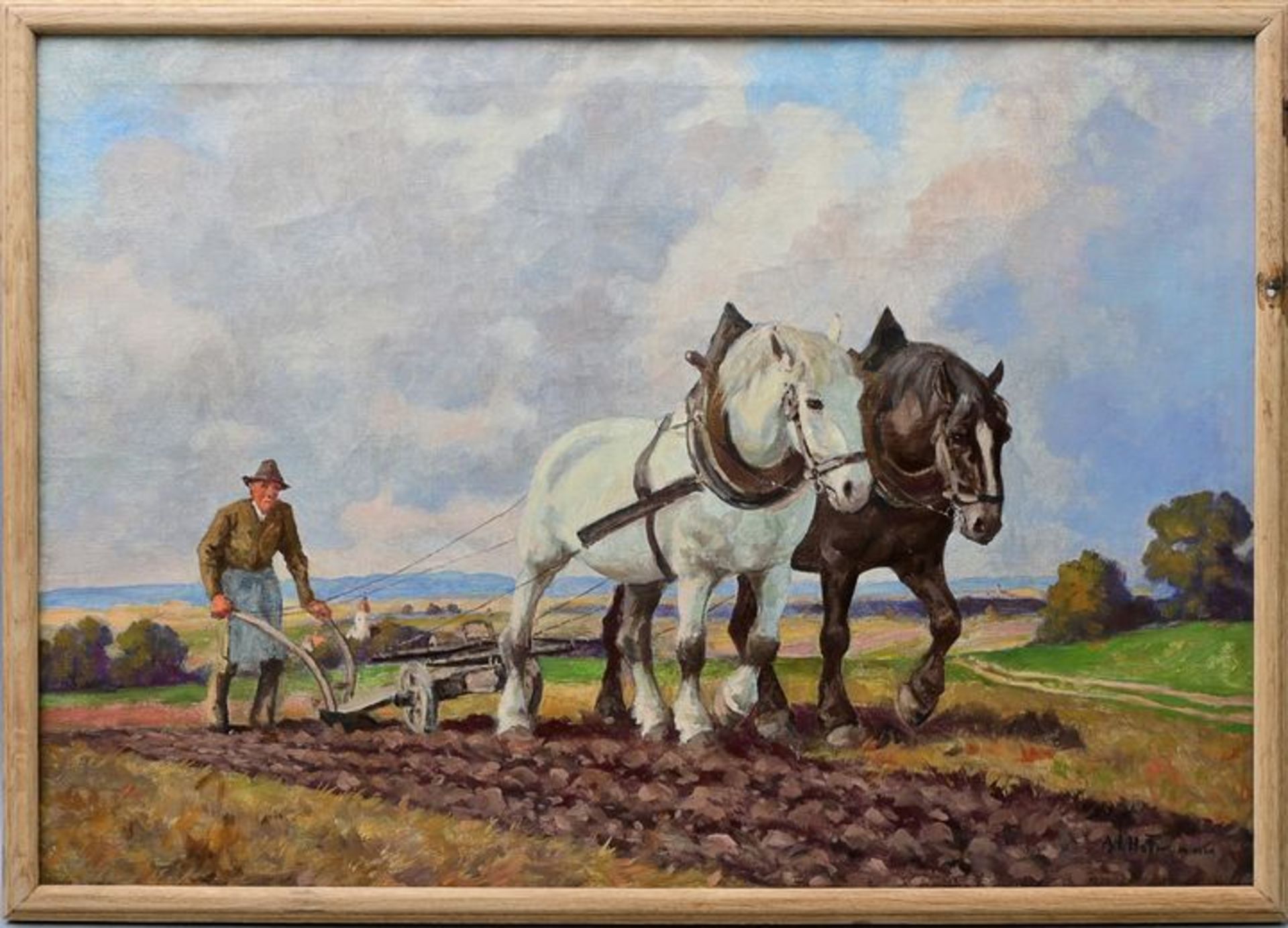 Hoffmann, Pflügen / Hoffmann, Ploughing - Bild 4 aus 5