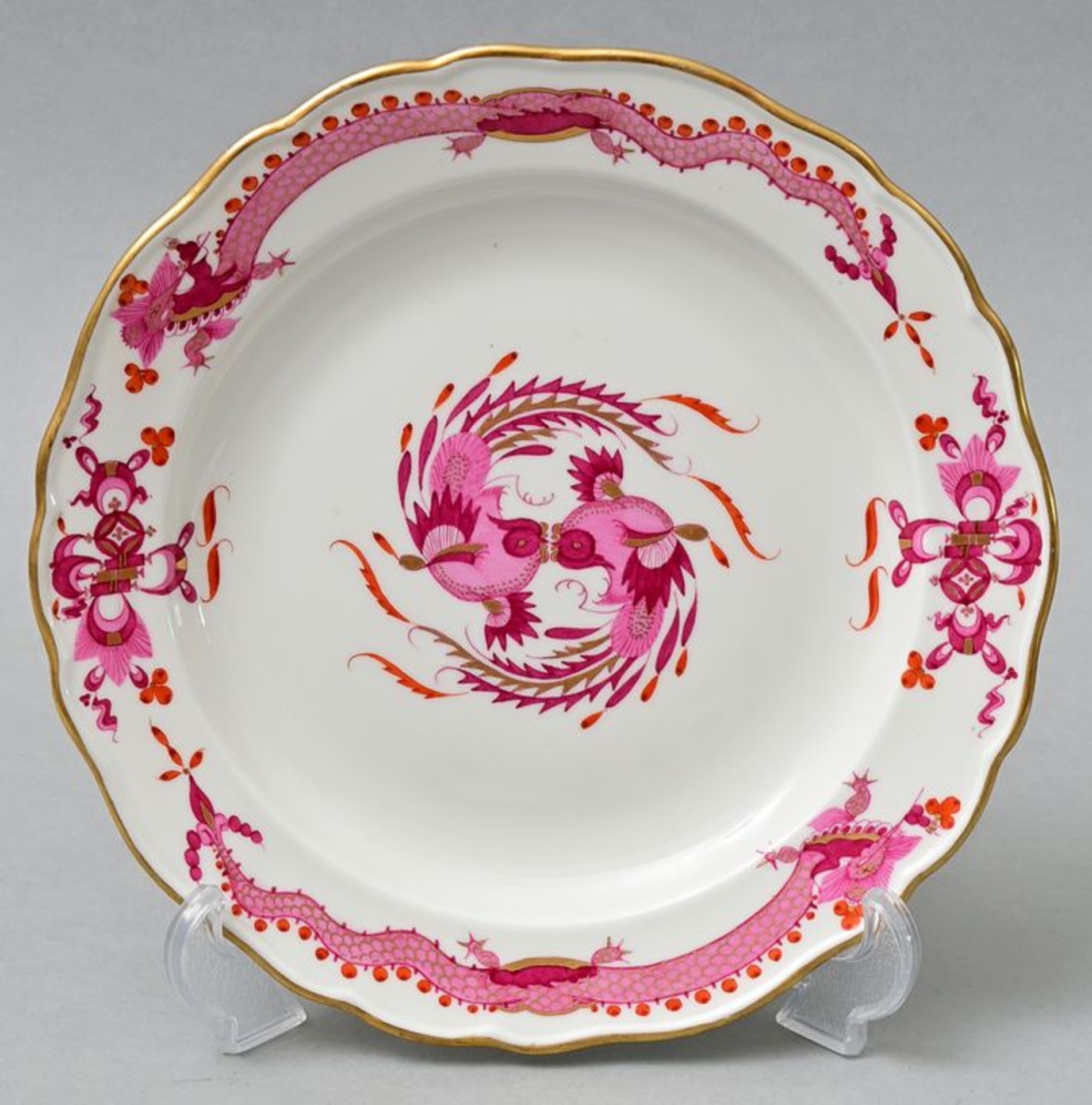 Teller Reicher Drache/ plate