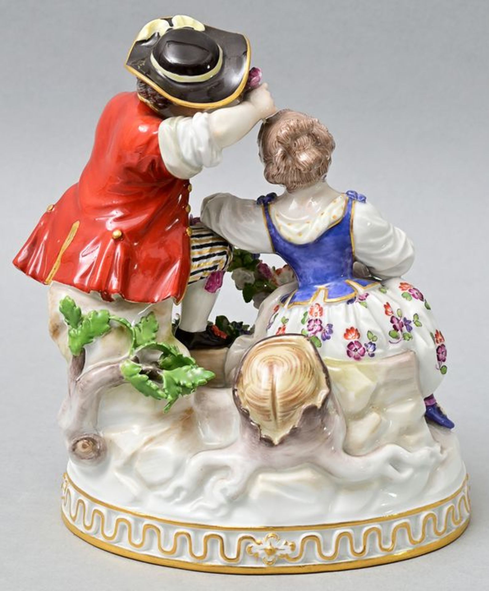 Der Frühling, Meissen/ group of figures - Image 2 of 5