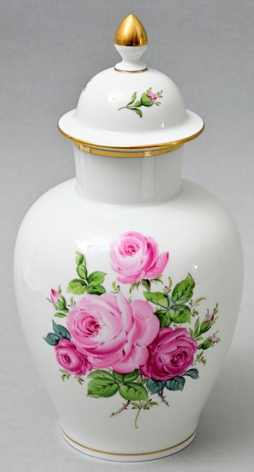 Deckelvase Meissen/ lidded vase