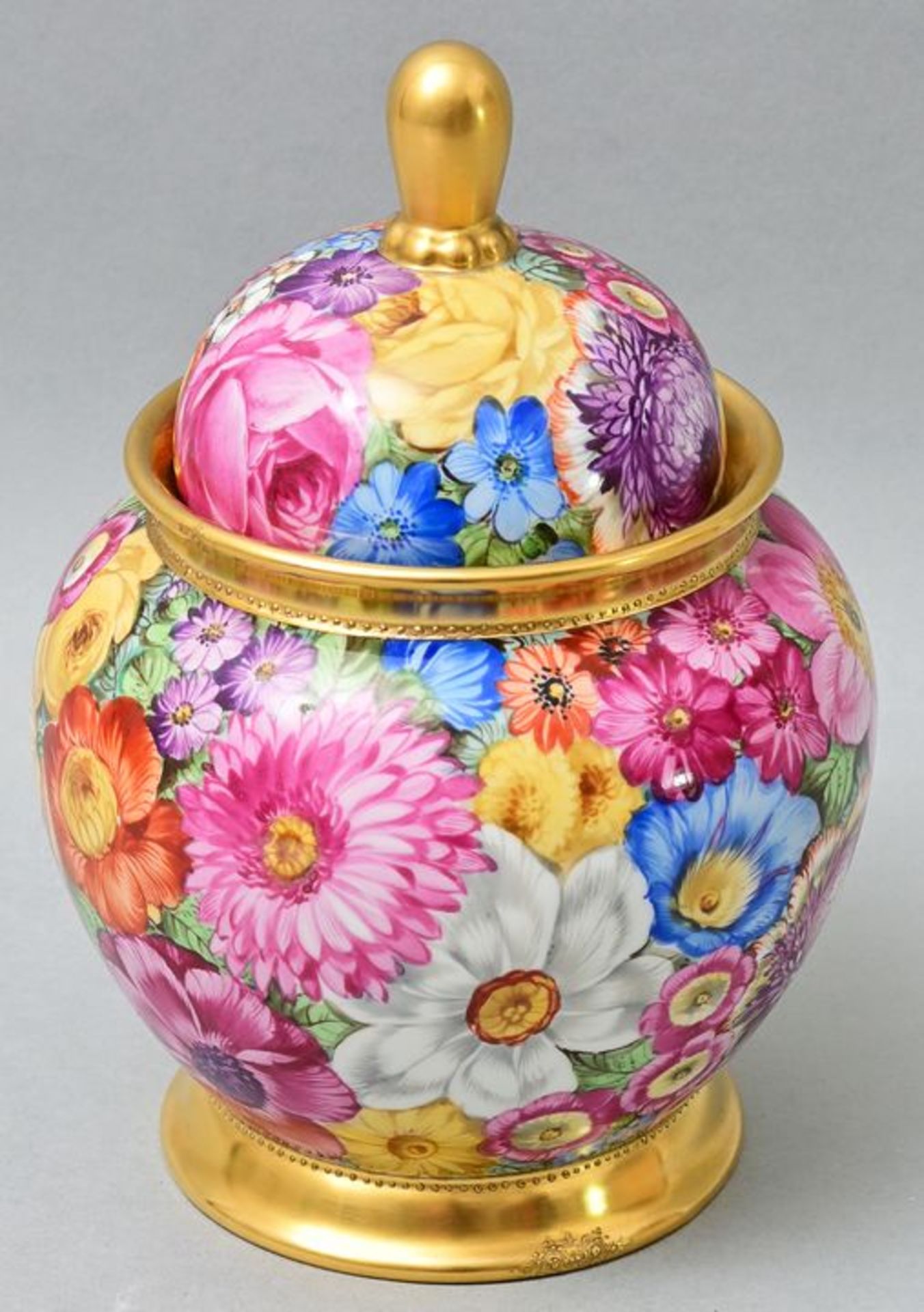 Deckelvase Dresden/ lidded vase - Bild 4 aus 5