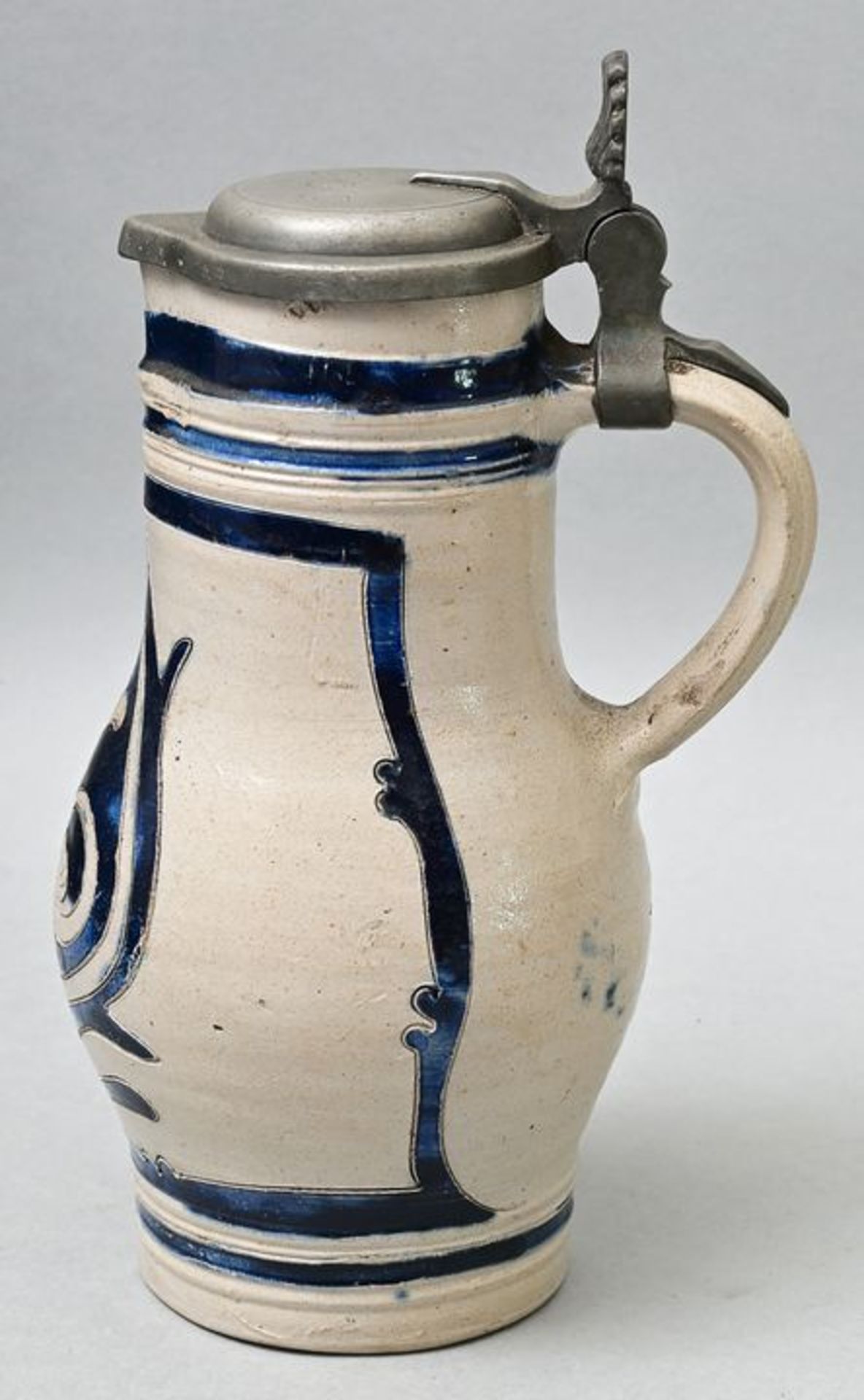 Schnauzenkanne Westerwald/ stoneware jug - Bild 3 aus 3