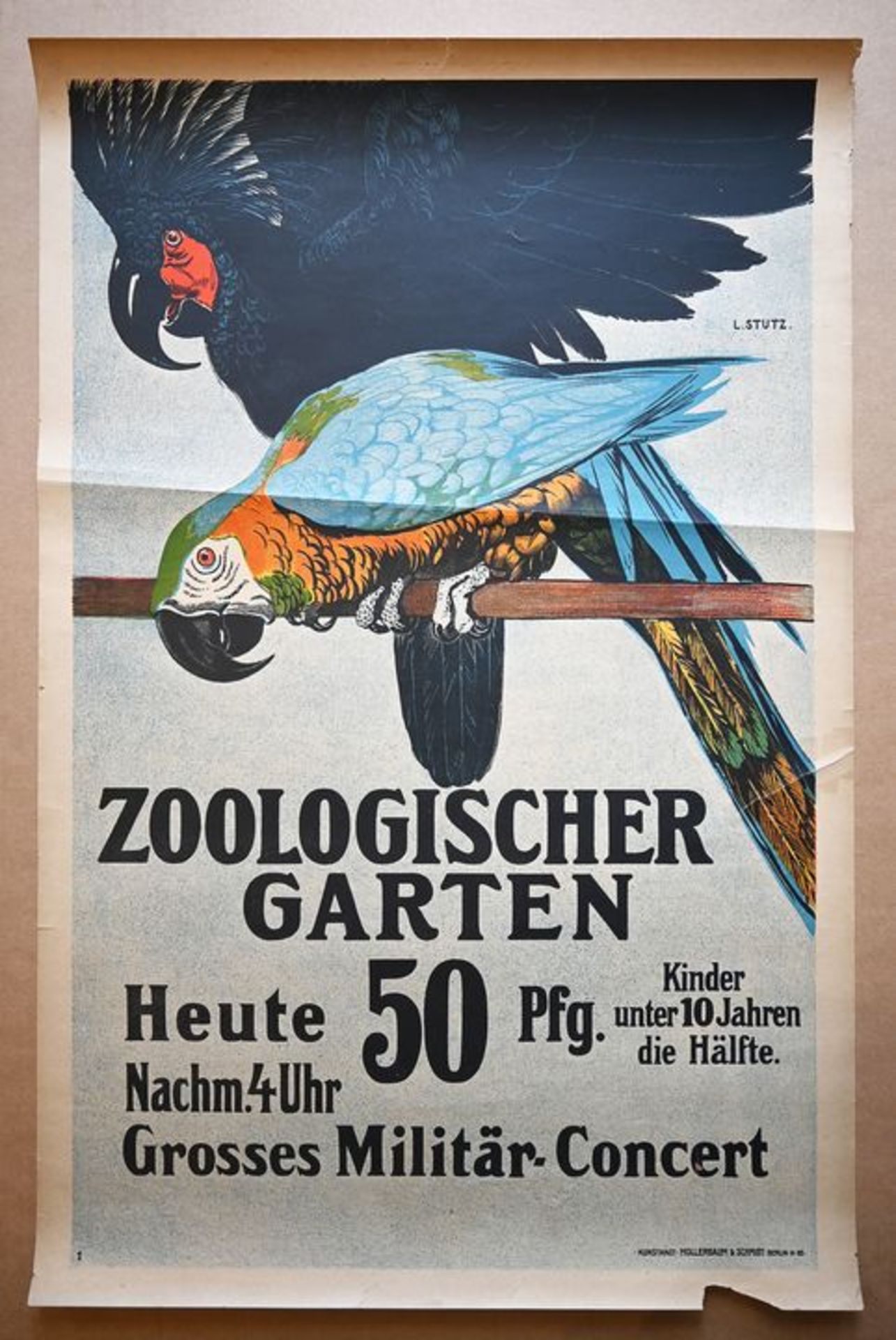 Plakat, Zoologischer Garten / Poster, Zoo