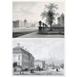 Vier Stahlstiche Berlin / Four steel engravings Berlin