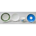 Meissen, vier verschiedene Teile/ items of porcelain