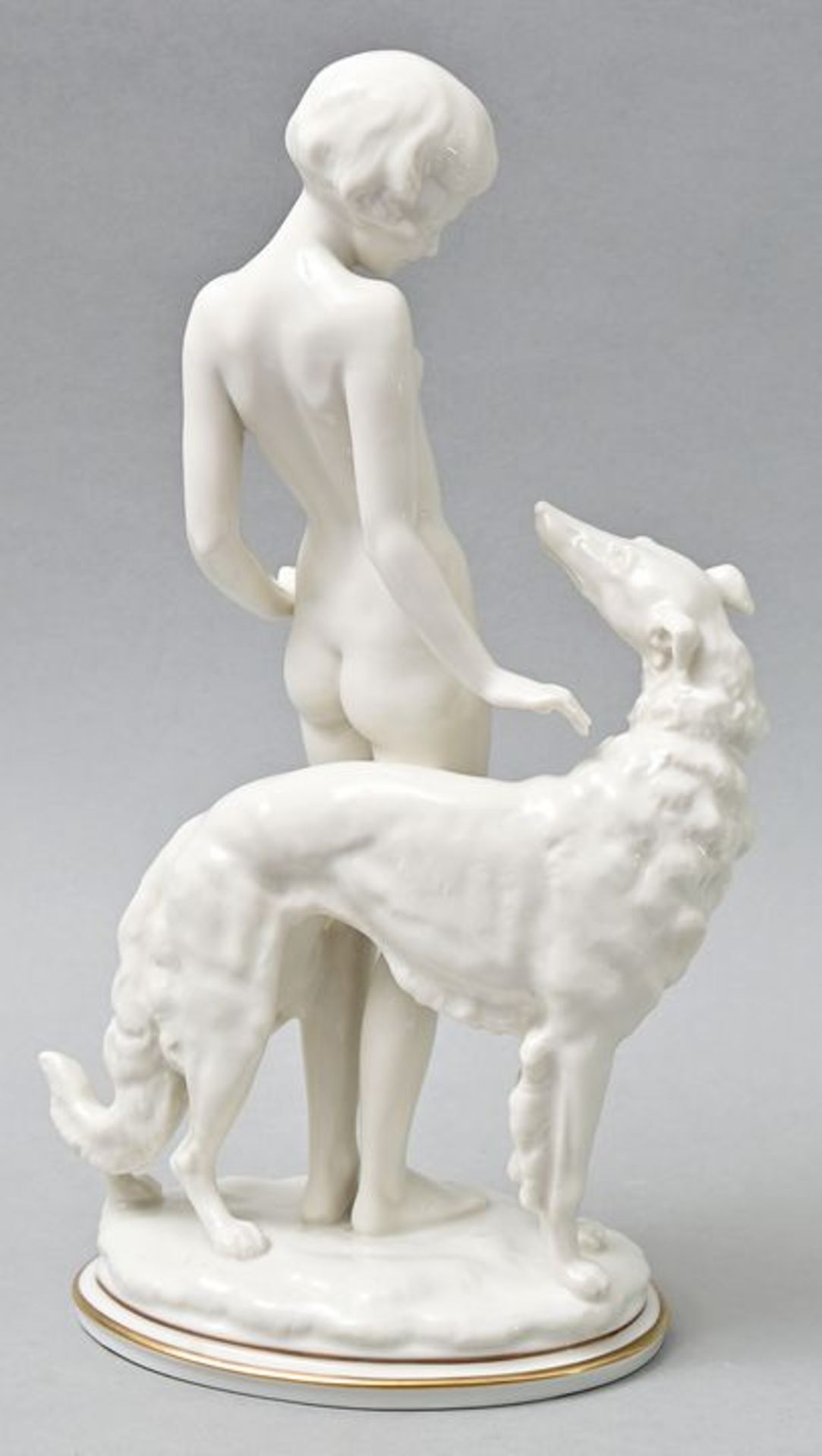 Porzellanfigur Weiß/ porcelain figurine - Image 2 of 5