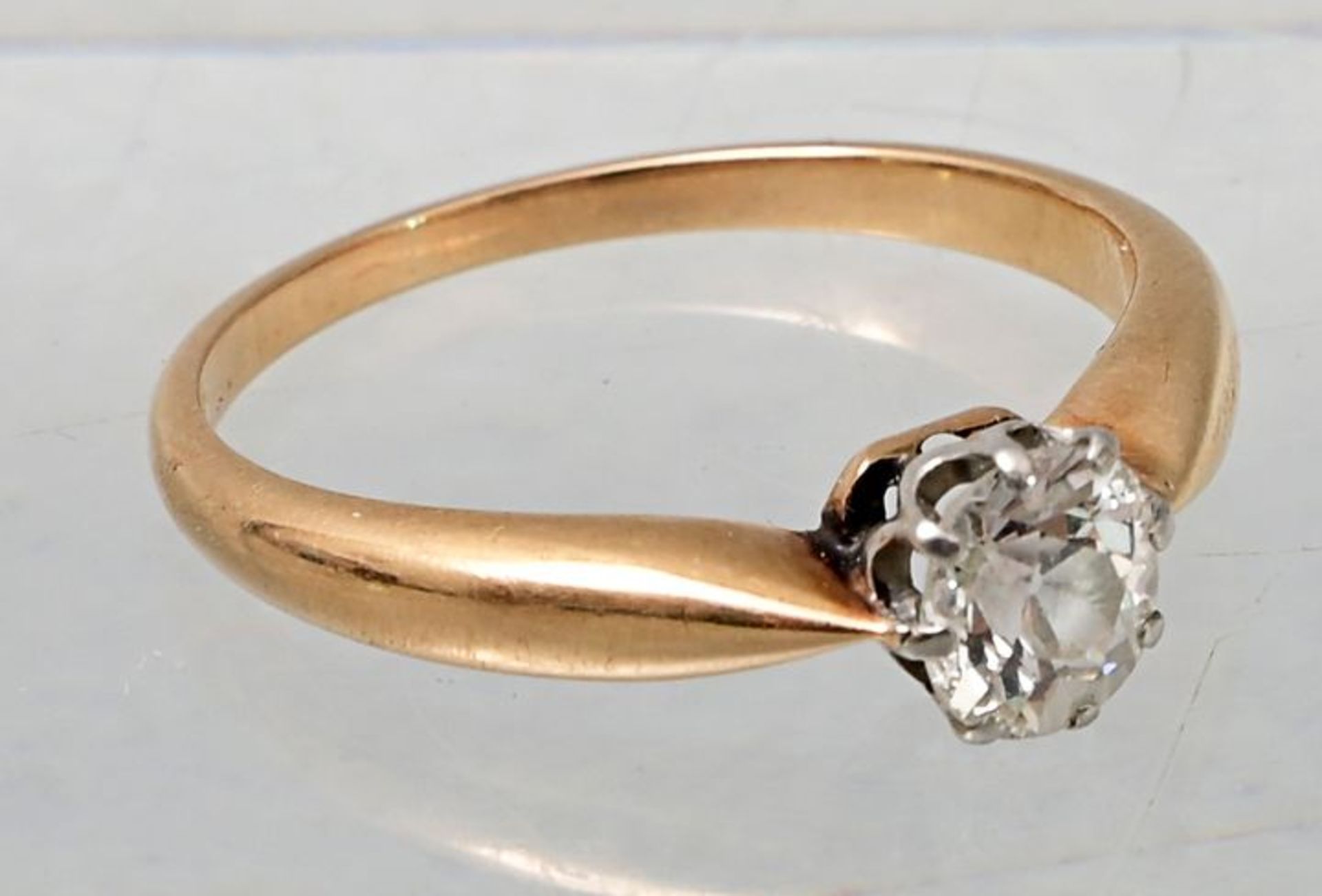 Ring, Diamant, GG/ ring with diamond
