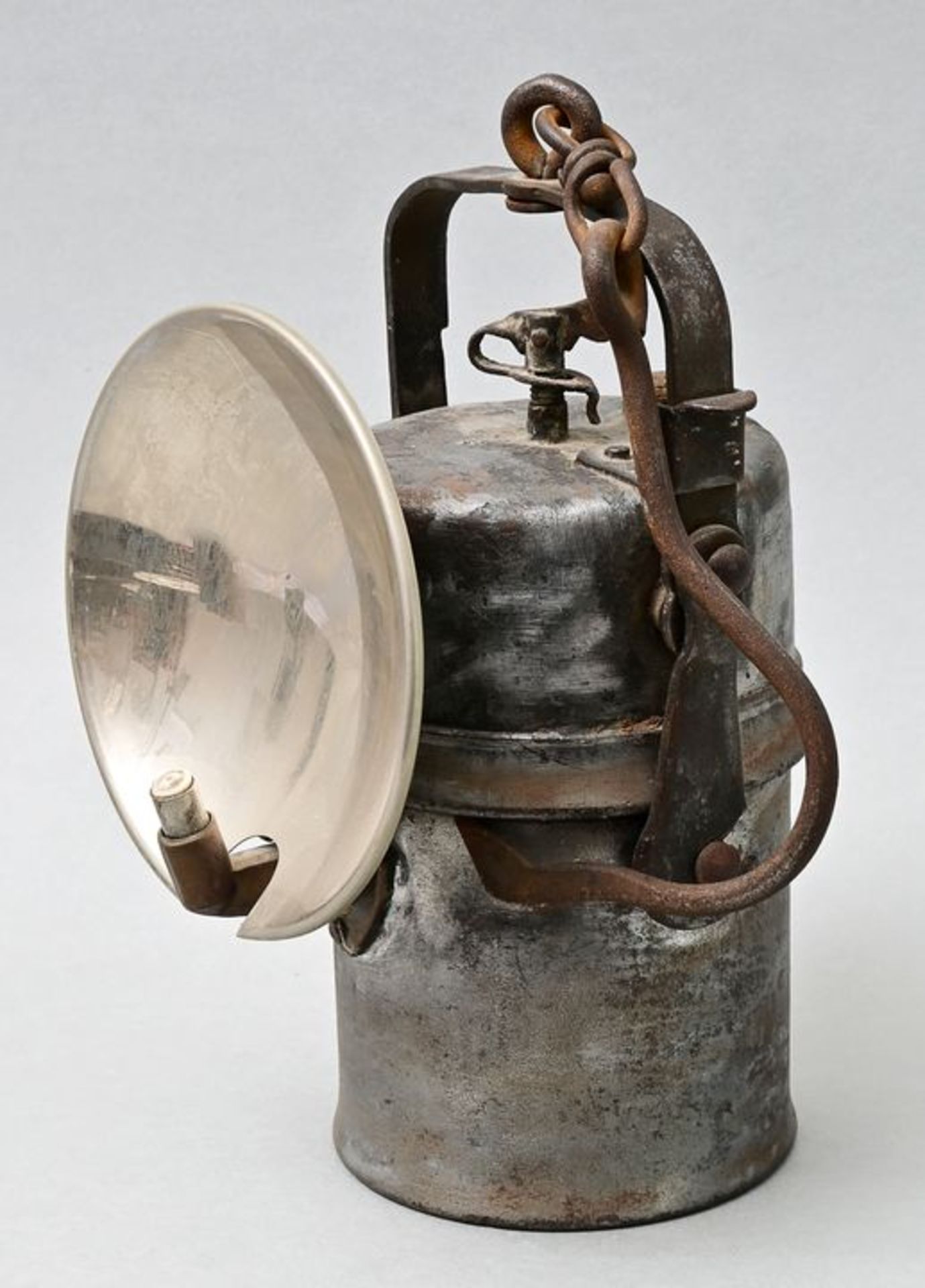 Grubenlampe Karbid/ miner's lamp