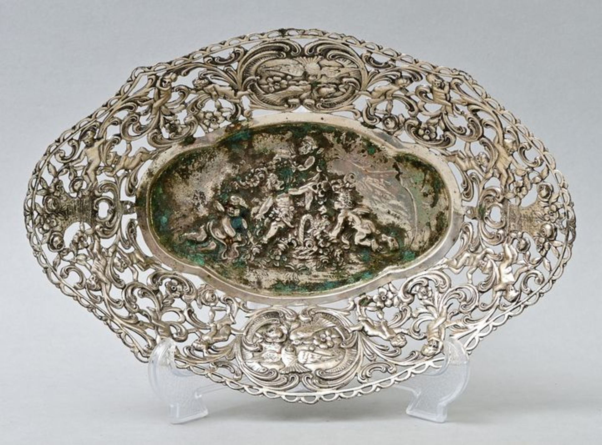 Korbschale, Silber/ silver basket