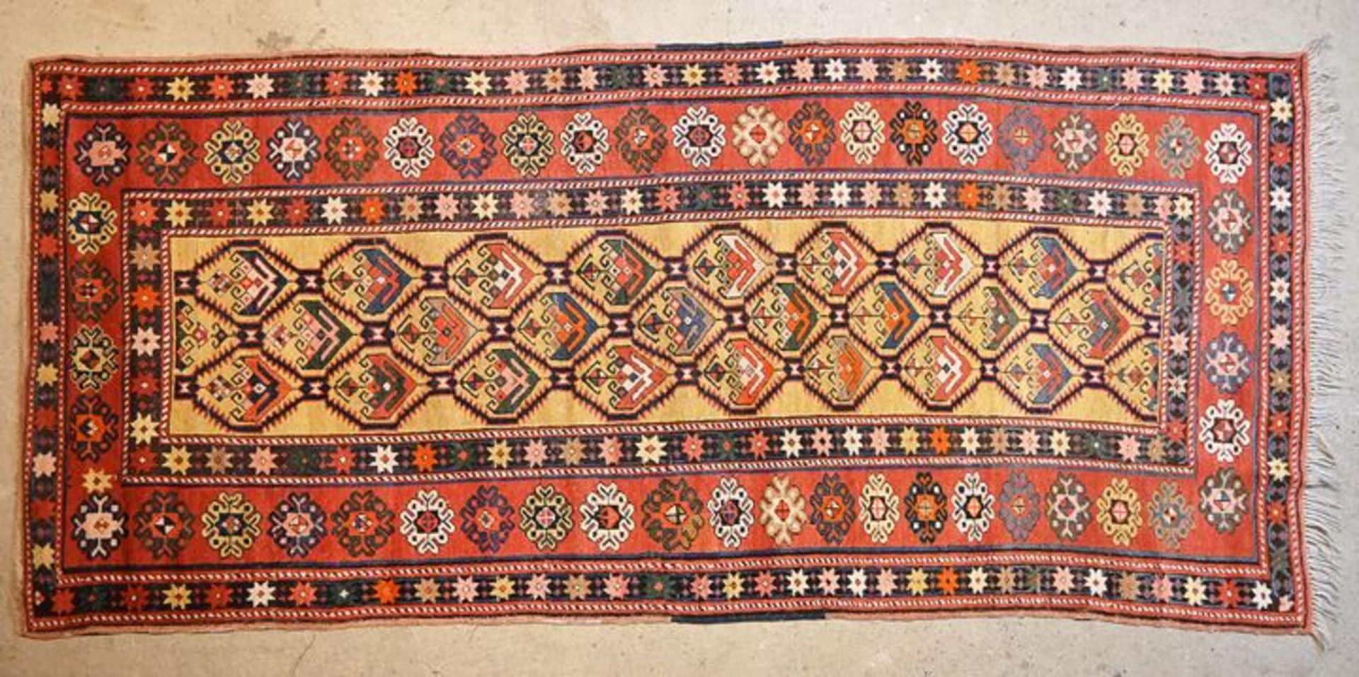 Teppich Kaukasus Schirvan/ Daghestan länge ca.276cm breite ca.120cm