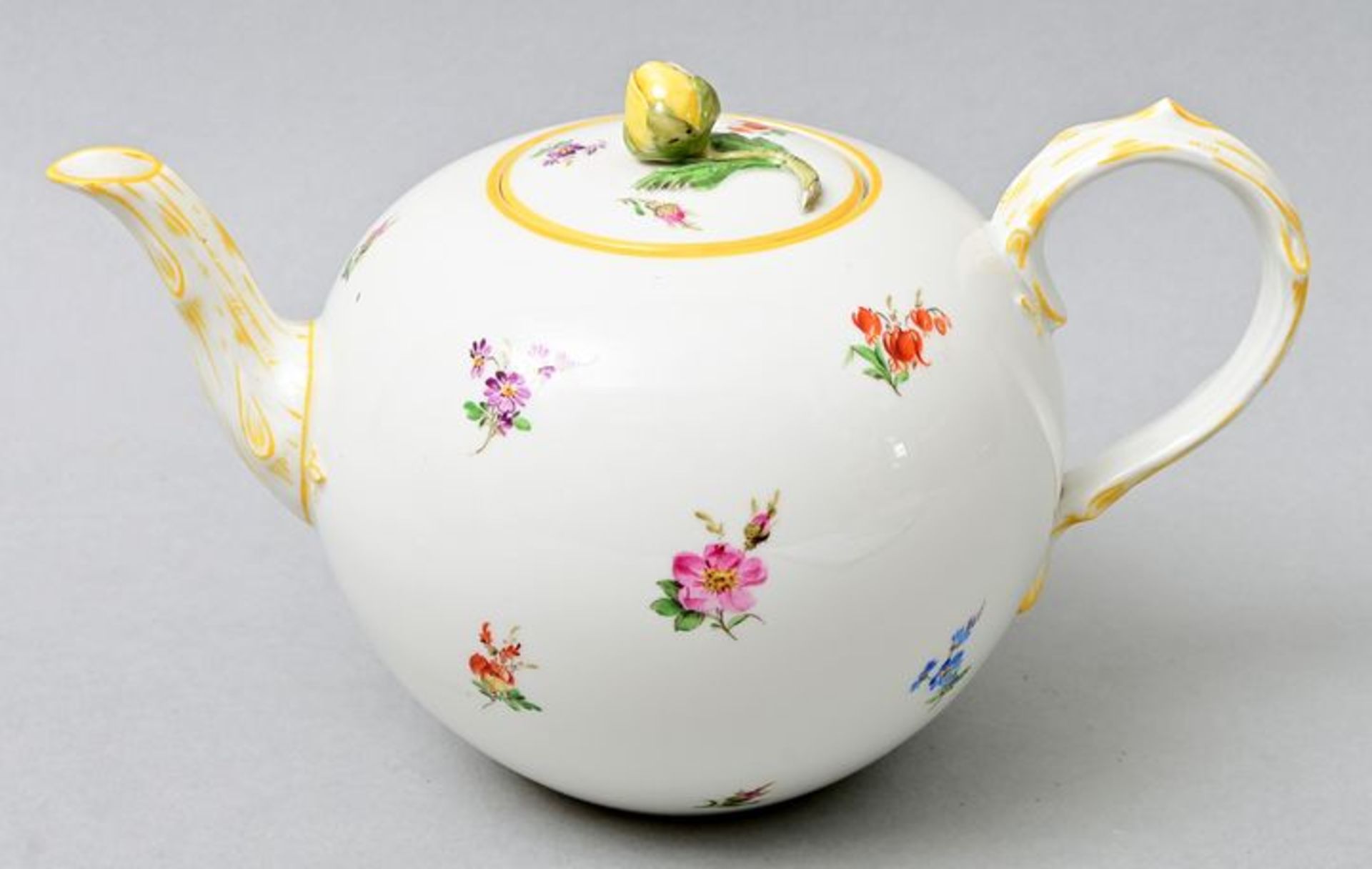 Teekannne Streublümchen Meissen/ tea pot