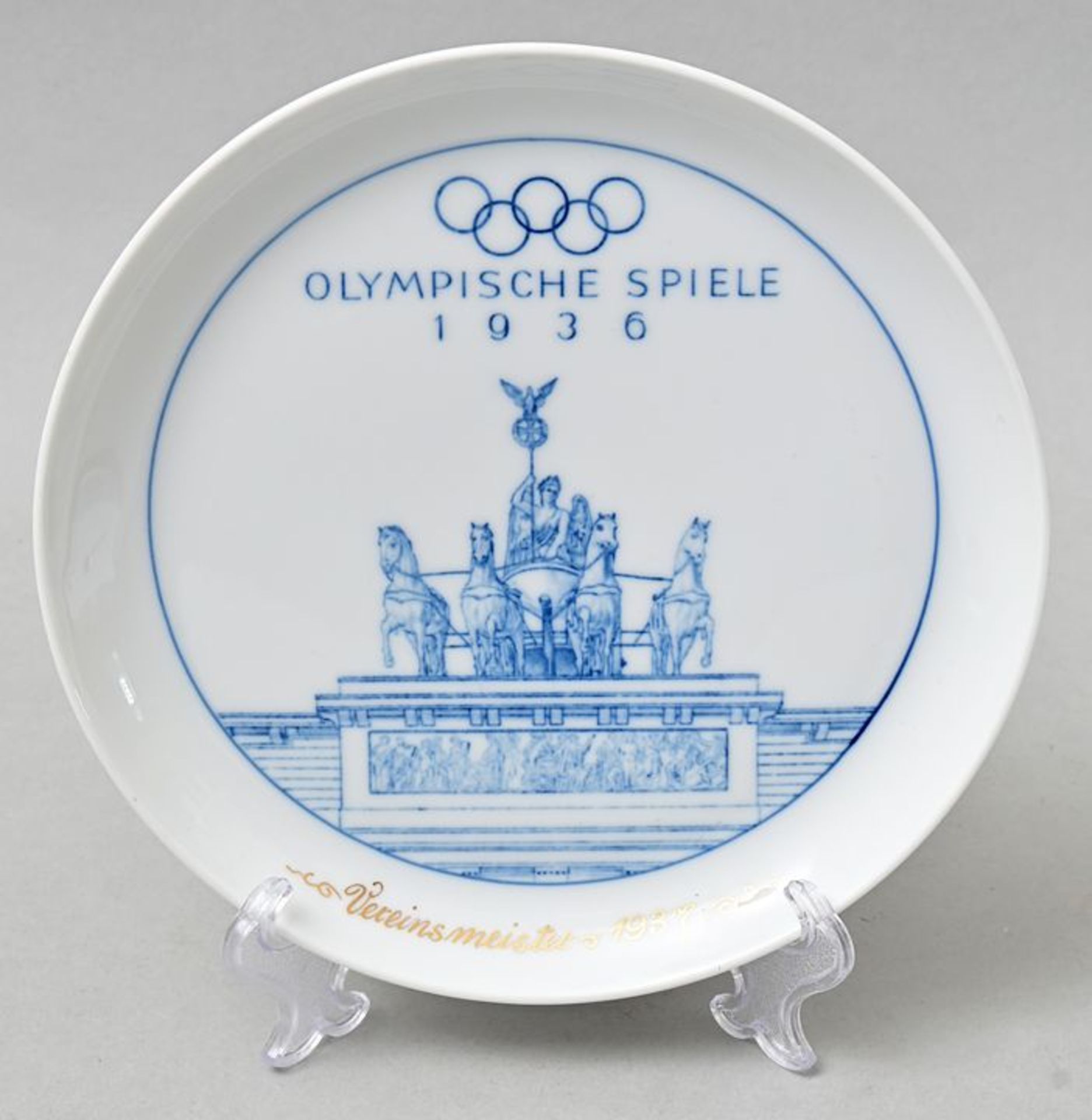 Meissen Olympiateller 1936/ wall plate Olympic games