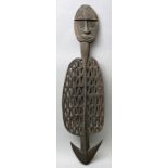 Hakenfigur Geschnitzt Neu Guinea/ hook figure New Guinea