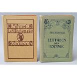 Zwei Bücher Zoologie und Botanik / Two books