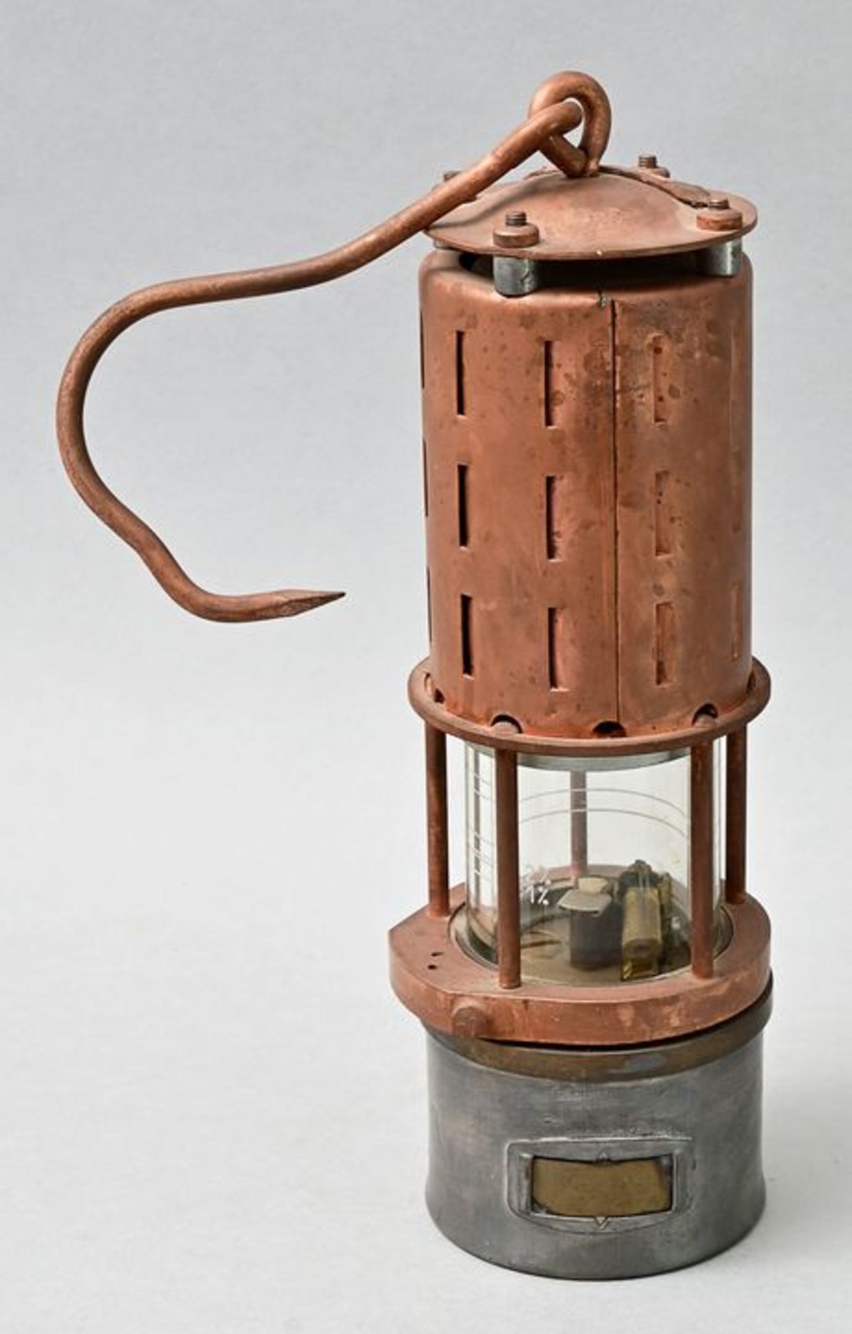 Wetterlampe/ Grubenlampe/ miner's safety lamp