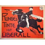 Plakat Runge's Tinte /Poster Ink