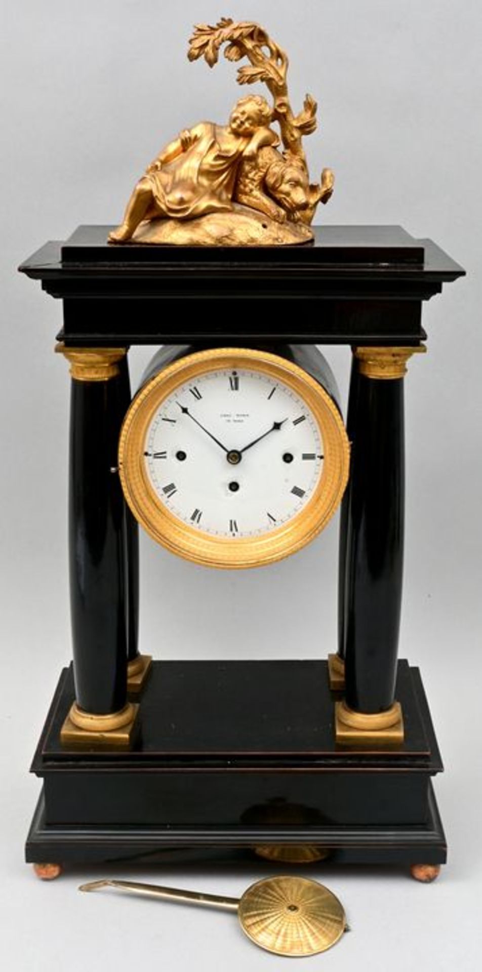 Stockuhr / Bracket clock