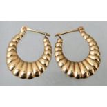 Paar Creolen/ earrings