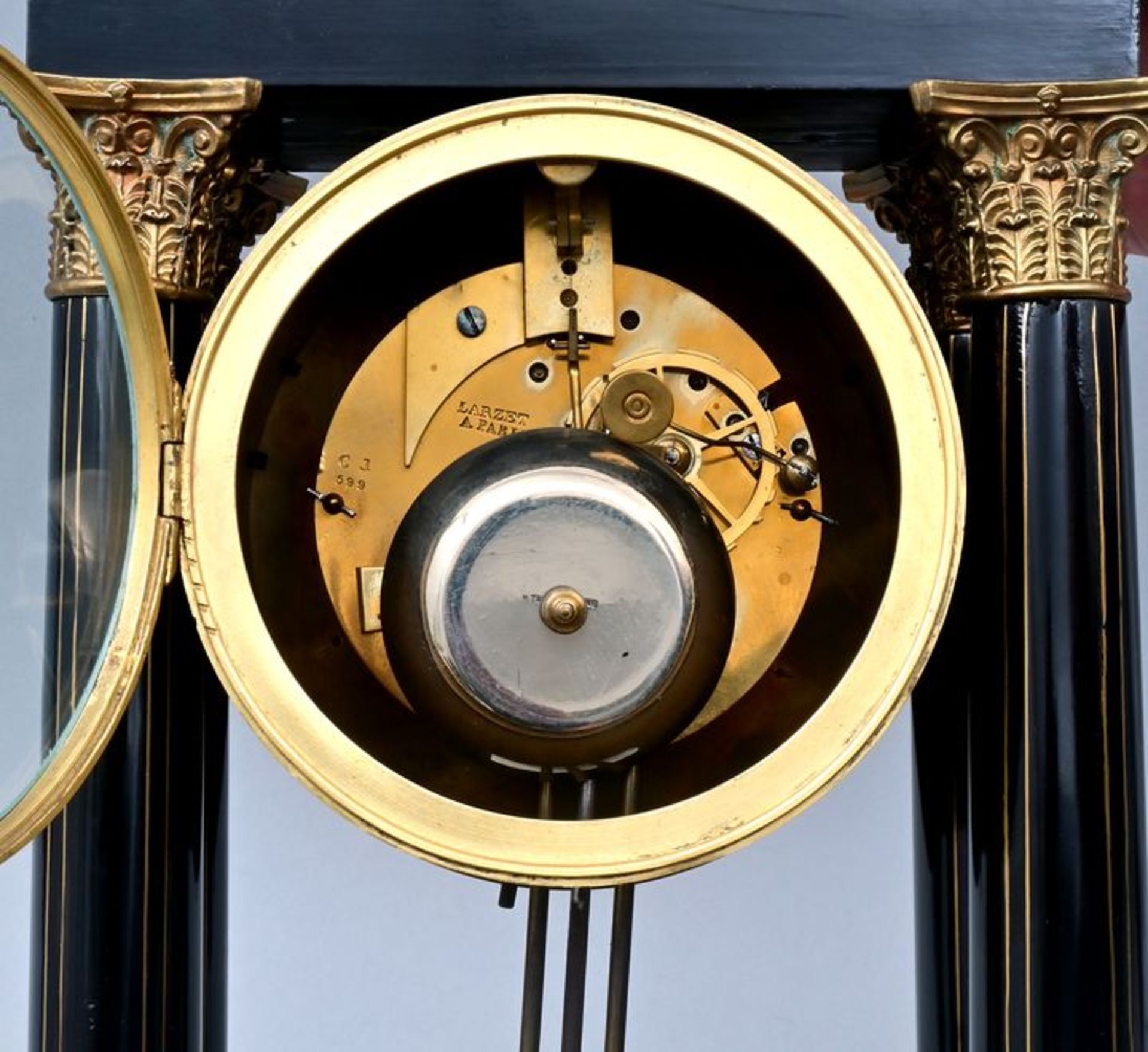 Stutzuhr / Bracket clock - Image 5 of 5