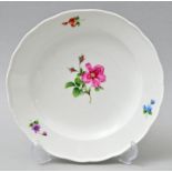 Teller bunte Blume/ plate