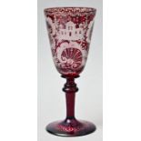 Kelchglas/ glass goblet