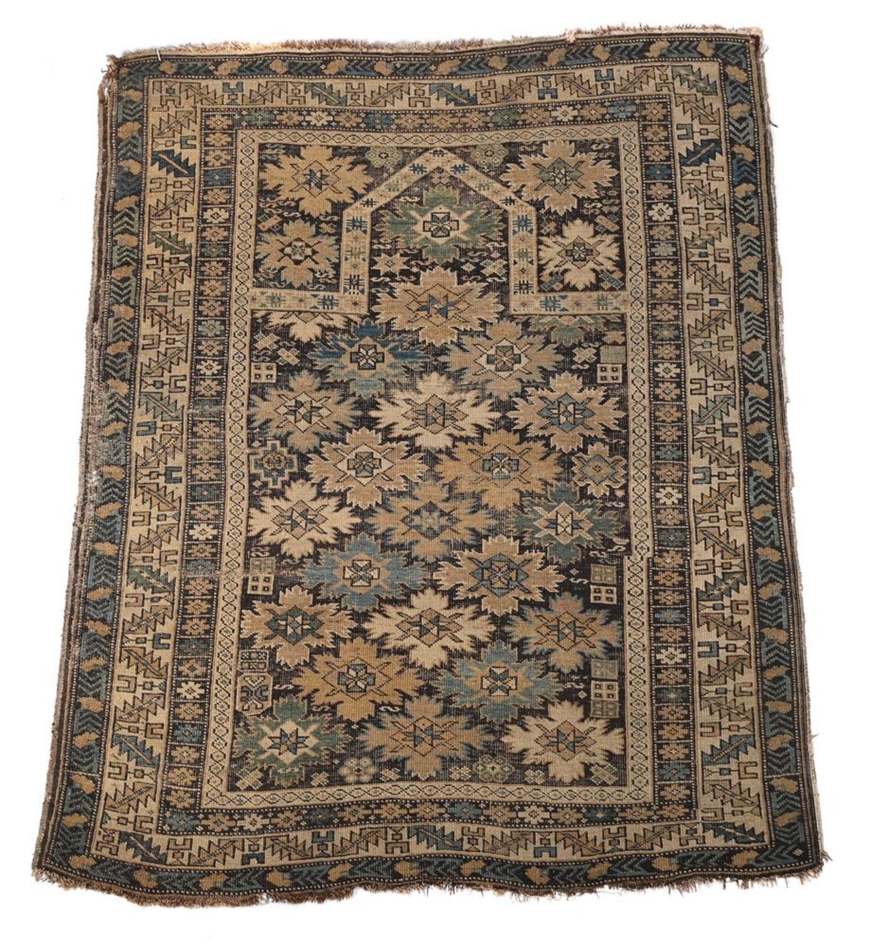 A CAUCASIAN STYLE PRAYER RUG - Bild 2 aus 5