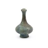 A CHINESE ARCHAIC HAN STYLE BRONZE VASE