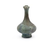 A CHINESE ARCHAIC HAN STYLE BRONZE VASE