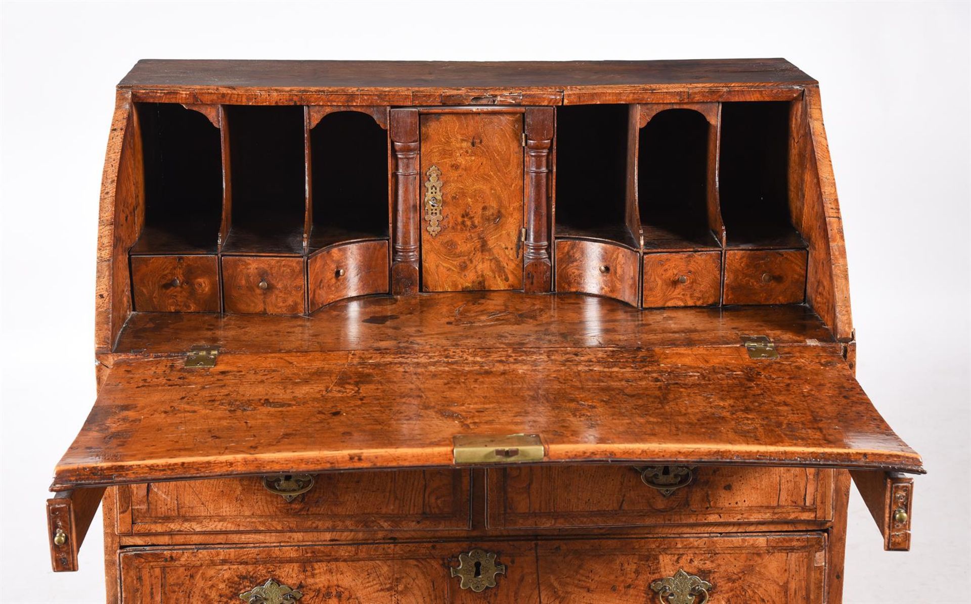 A WALNUT BUREAU - Image 2 of 2