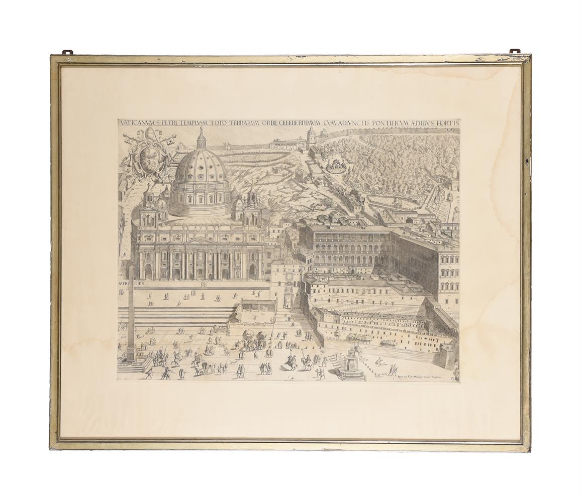 A TWO PART CITY PLAN OF ROME AFTER GIOVANNI MAGGI AND GIACOMO MASCARDI - Image 4 of 5