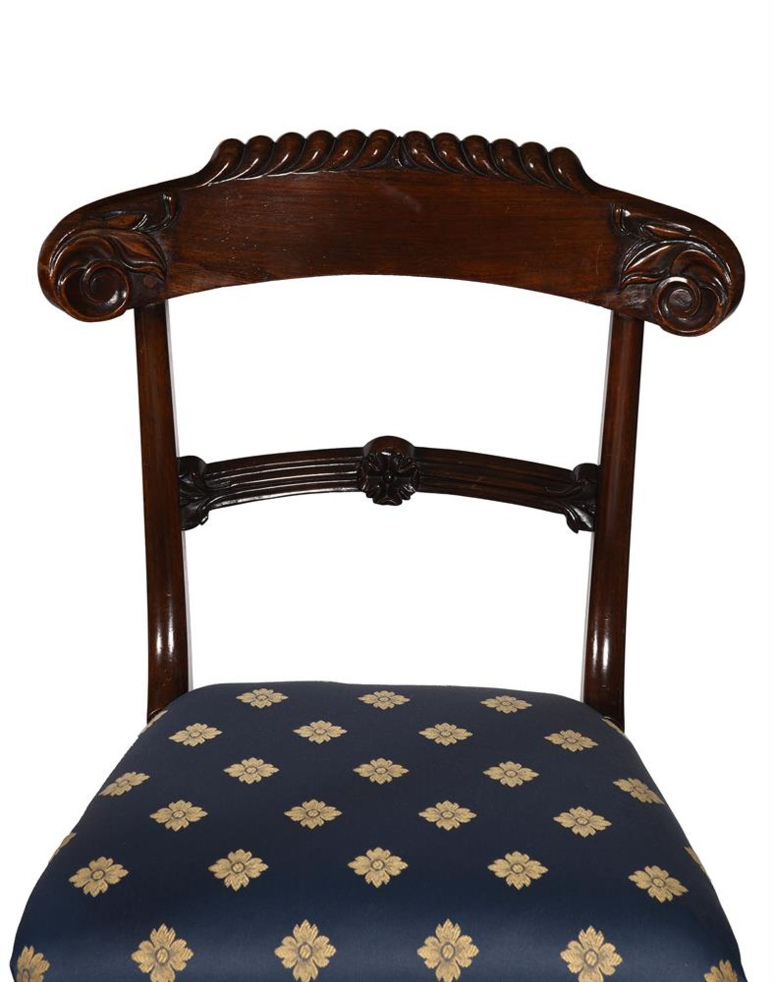 Y A SET OF TEN WILLIAM IV ROSEWOOD DINING CHAIRS, IN THE MANNER OF GILLOWS - Image 3 of 5