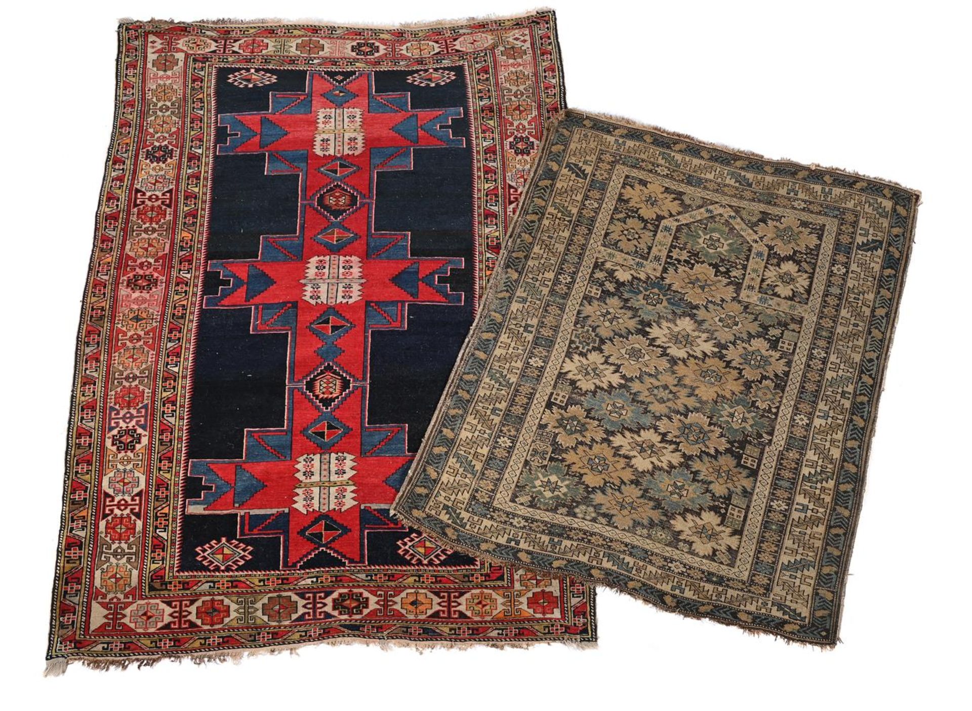 A CAUCASIAN STYLE PRAYER RUG