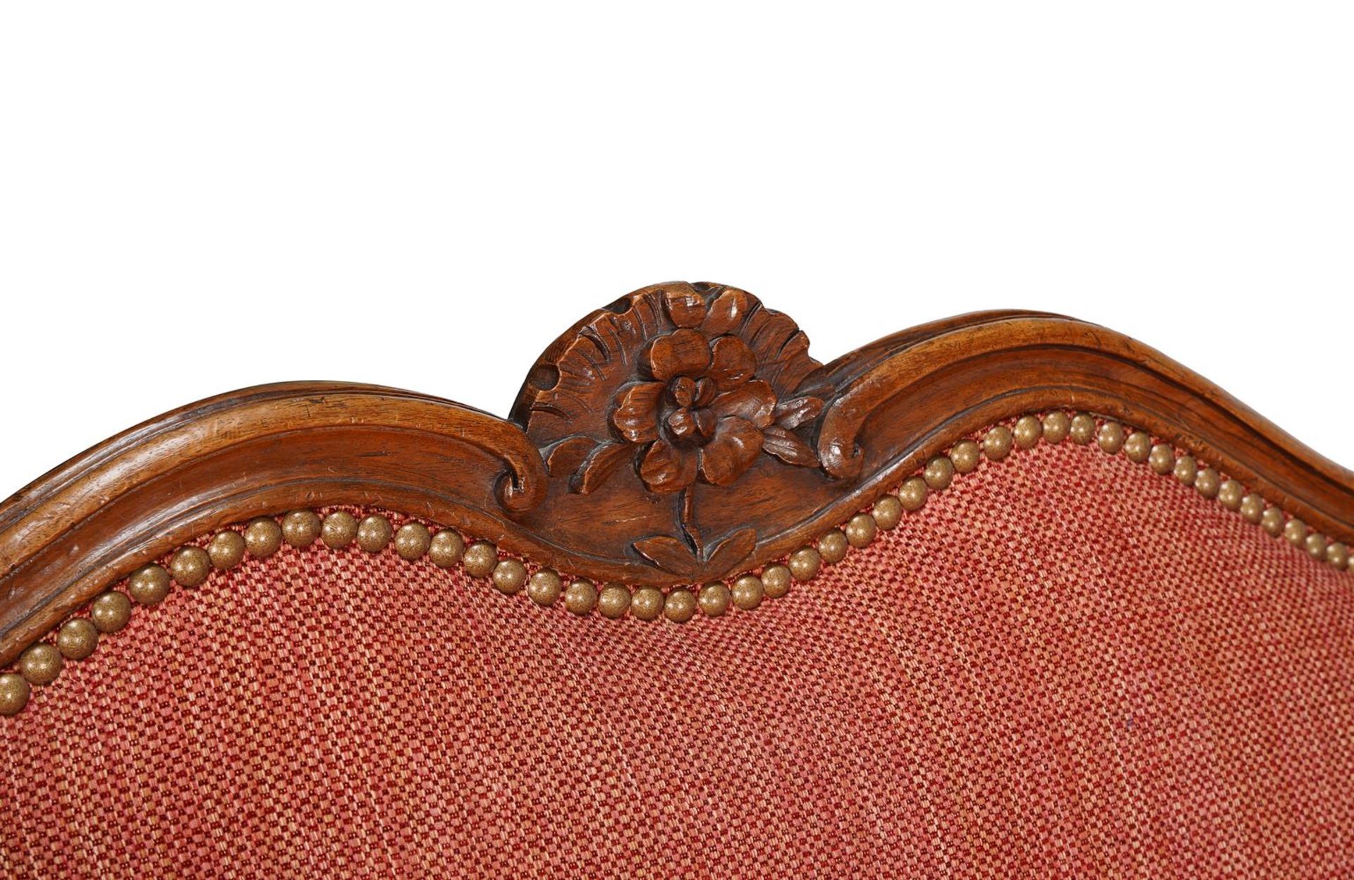 A FRENCH WALNUT AND UPHOLSTERED DUCHESSE OR DAY BED - Bild 5 aus 5