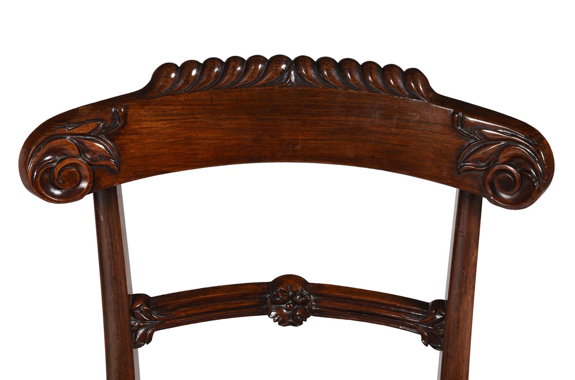 Y A SET OF TEN WILLIAM IV ROSEWOOD DINING CHAIRS, IN THE MANNER OF GILLOWS - Image 5 of 5