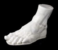 AFTER MICHELANGELO, A PLASTER MODEL OF THE FOOT OF DAVID
