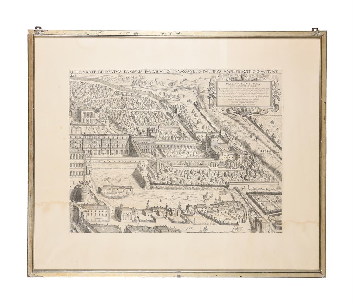 A TWO PART CITY PLAN OF ROME AFTER GIOVANNI MAGGI AND GIACOMO MASCARDI - Image 3 of 5