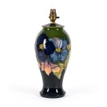 A MODERN MOORCROFT LAMP BASE