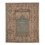 TWO PERSIAN PRAYER RUGS