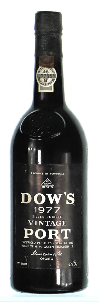 1977 Dow's Silver Jubilee Vintage Port