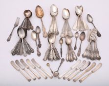 A COLLECTION OF AMERICAN SILVER FLATWARE