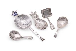 A COLLECTION OF CADDY SPOONS