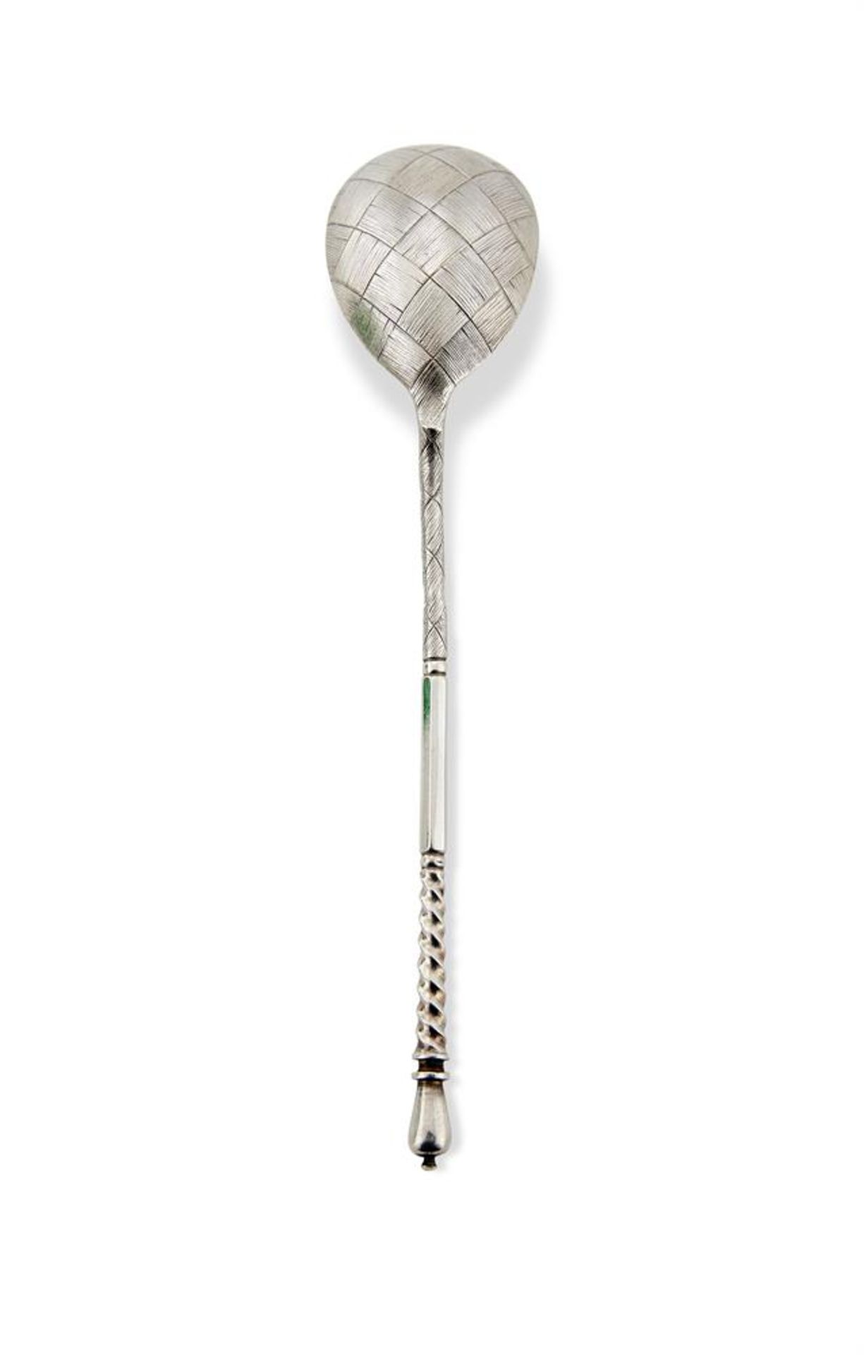 A SET OF ELEVEN RUSSIAN SILVER SPOONS - Image 2 of 2