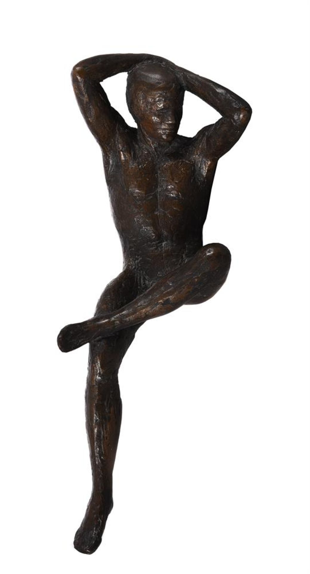 λ JILL TWEED (BRITISH B. 1931), SEATED MALE FIGURE - Image 5 of 6