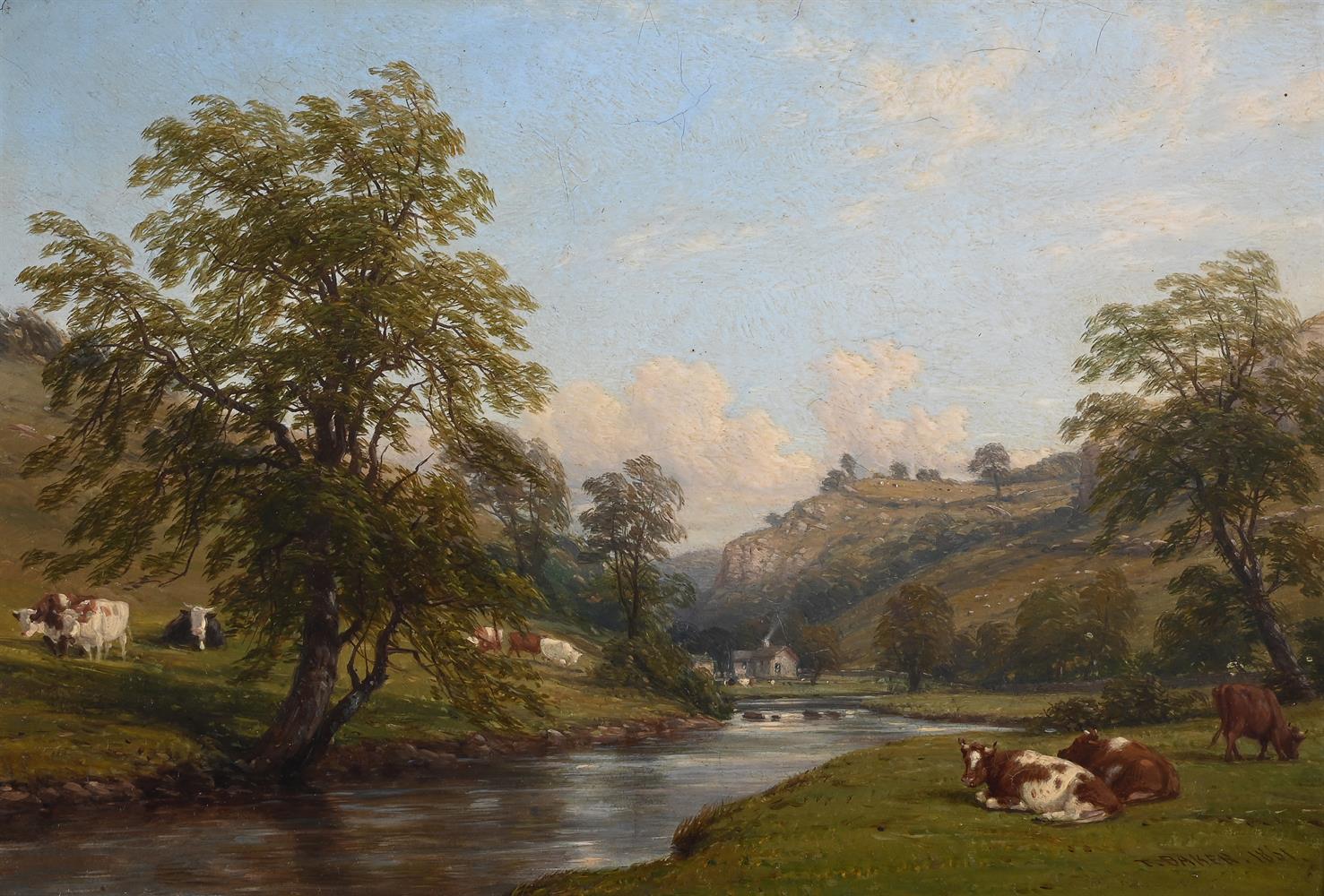 THOMAS BAKER (BRITISH 1809-1864), MONSAL DALE, DERBYSHIRE - Image 2 of 3