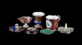 A COLLECTION OF VARIOUS WORCESTER PORCELAIN