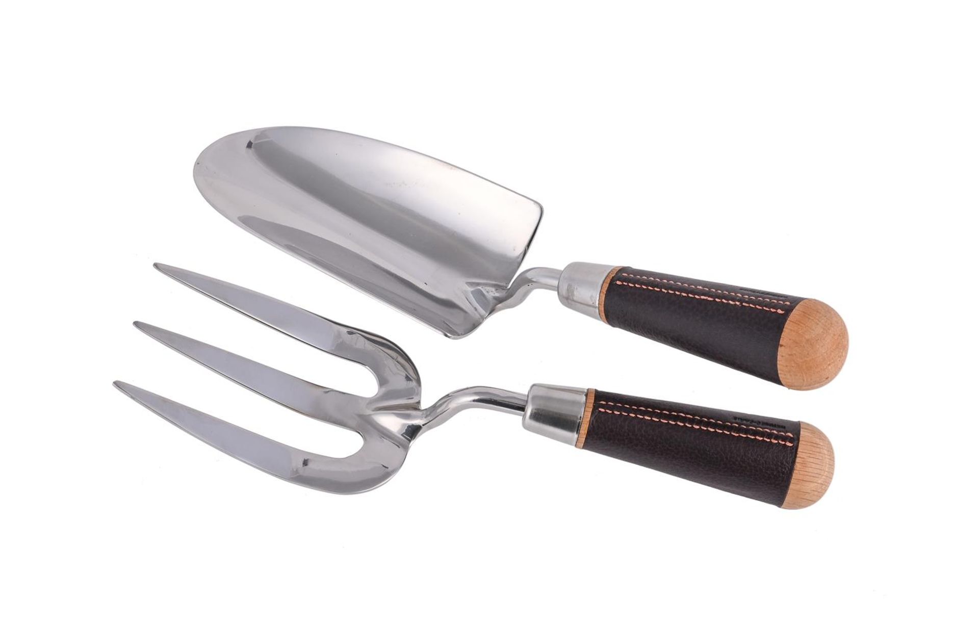 HERMÈS, A GARDEN TROWEL AND FORK - Image 2 of 2