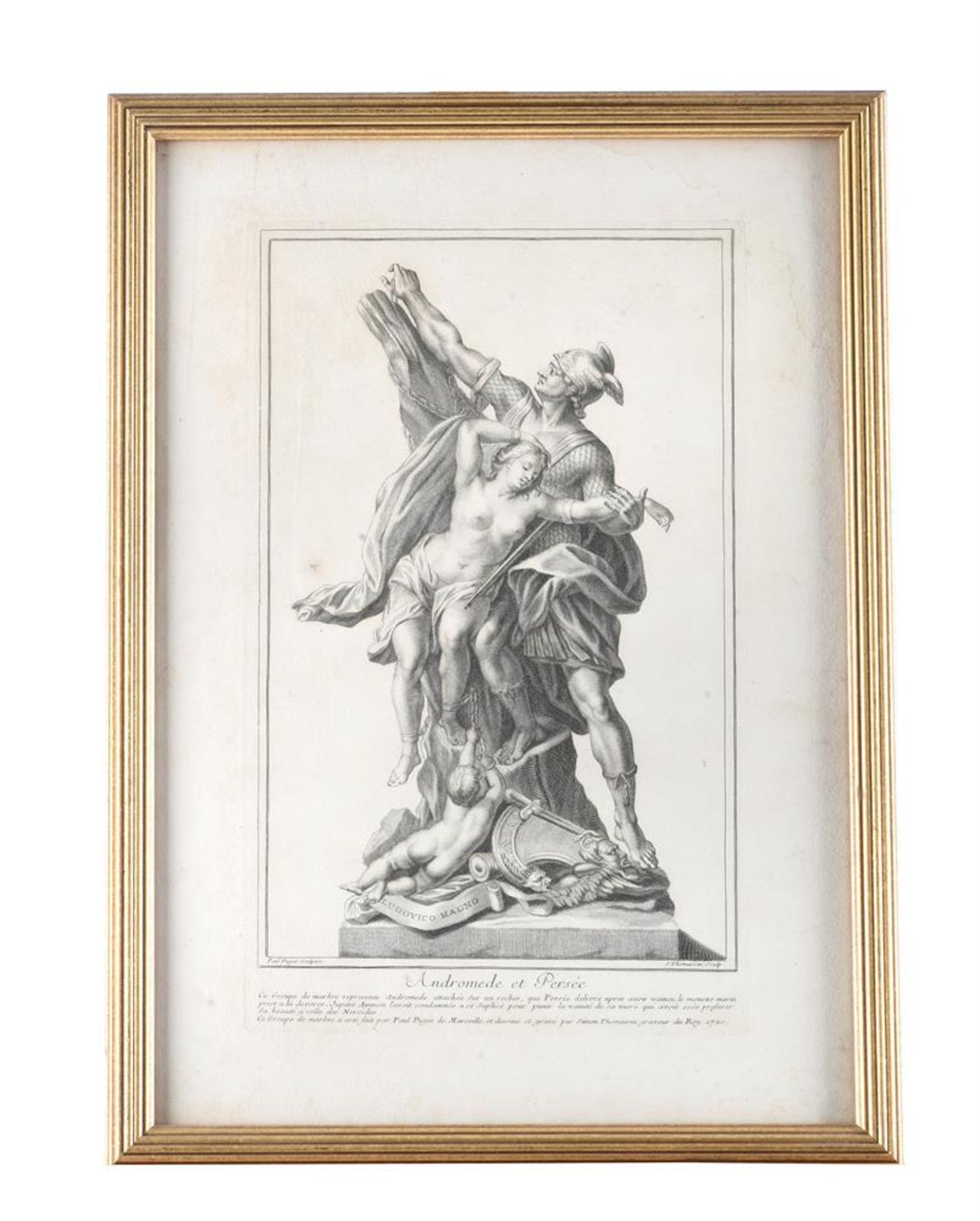 A SET OF TEN 17-18TH CENTURY ENGRAVINGS OF CLASSICAL AND RENAISSANCE STATUARY - Image 6 of 11