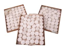 A COLLECTION OF EIGHT TRAYS OF PLASTER INTAGLIOS