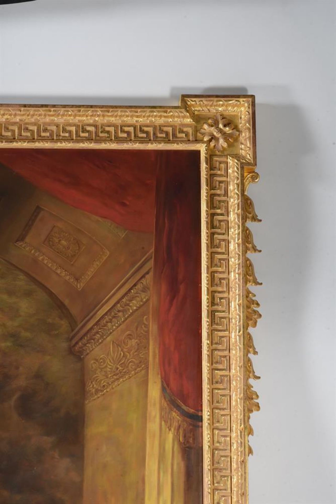 A MONUMENTAL GILTWOOD 'KIT-KAT' PICTURE FRAME, IN THE MANNER OF WILLIAM KENT - Bild 3 aus 5