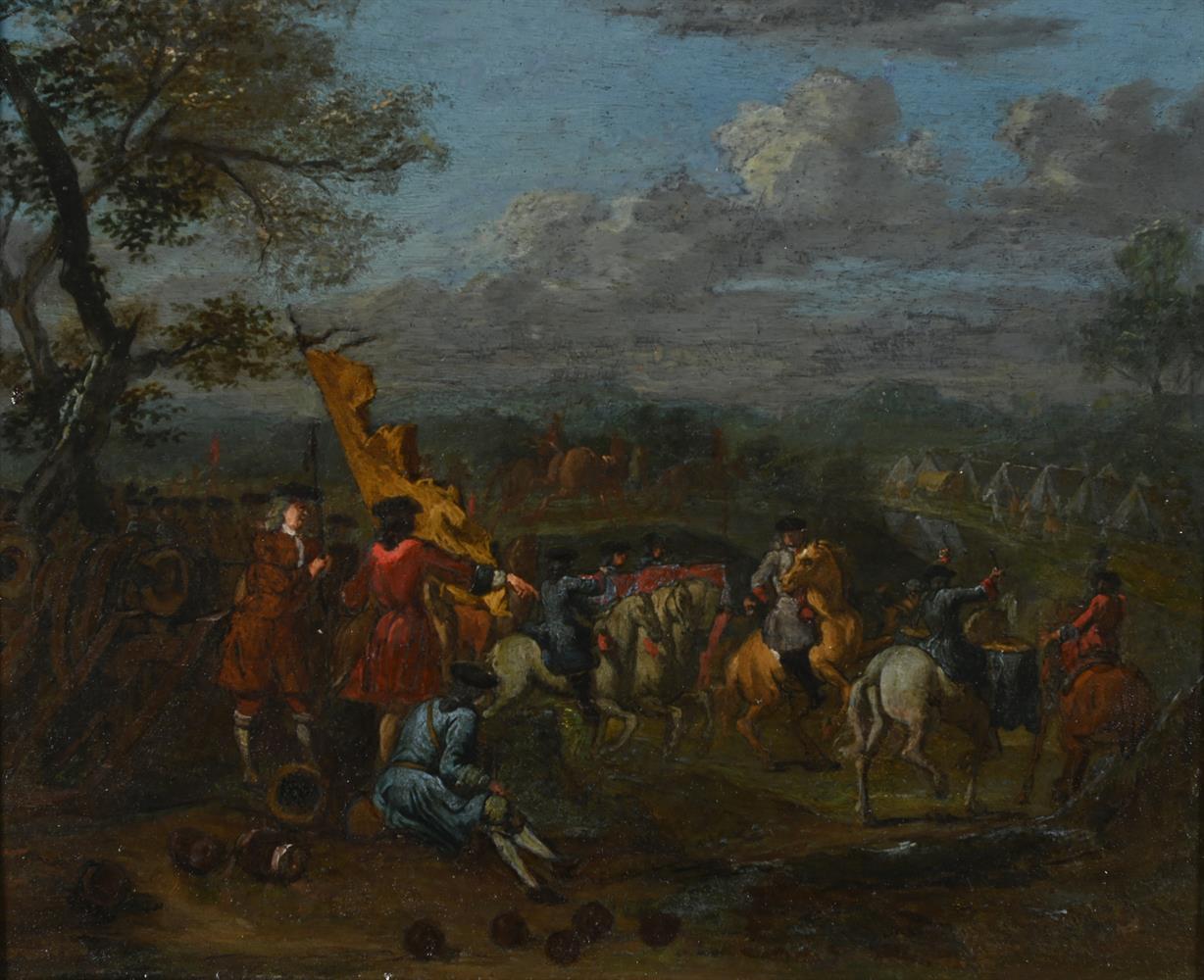 FOLLOWER OF JAMES ROSS (18TH CENTURY), GOING INTO BATTLE - Image 2 of 3